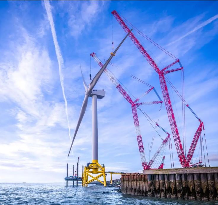 ESB和Ørsted将在爱尔兰共同开发5GW海上风电组合